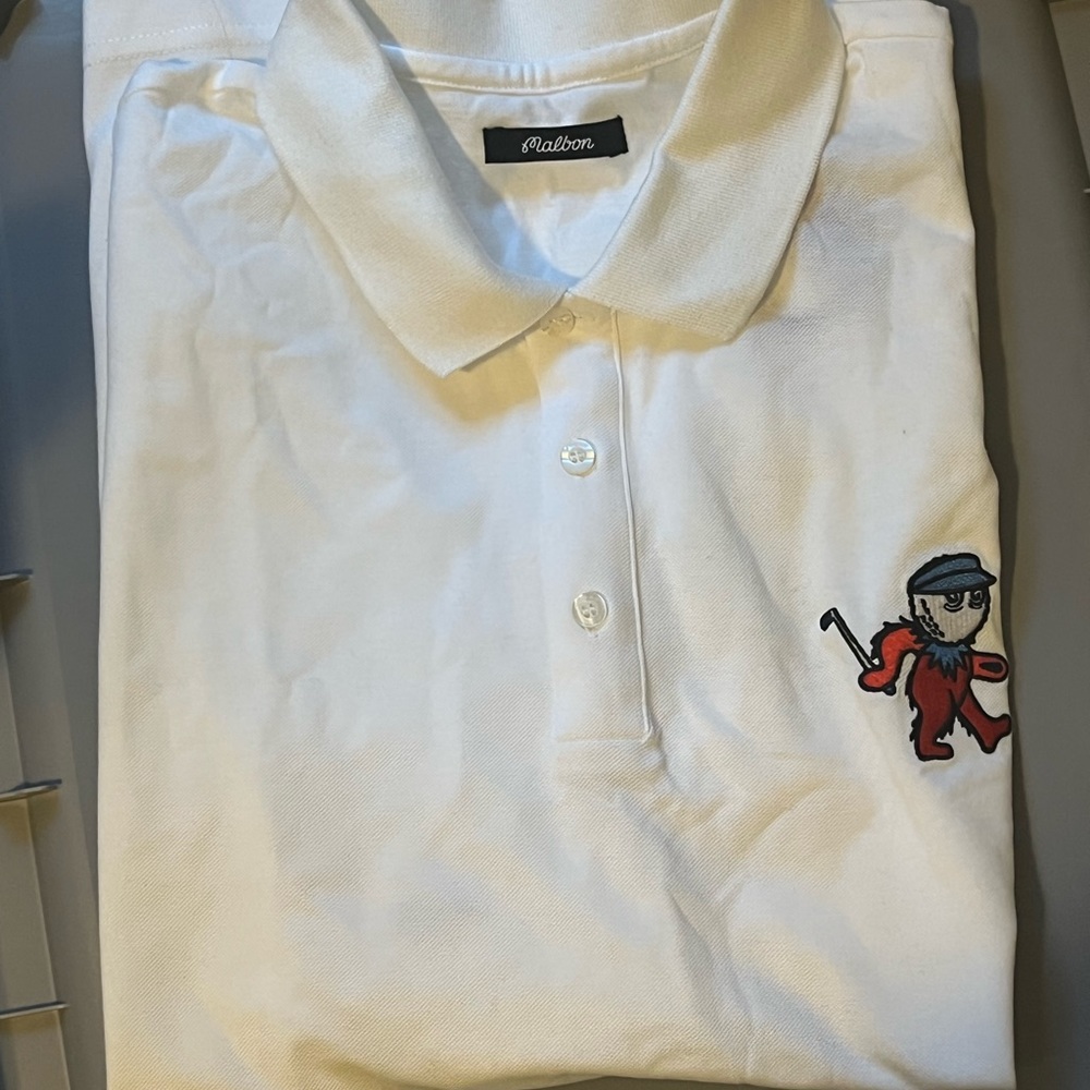 Malbon golf polo size XL